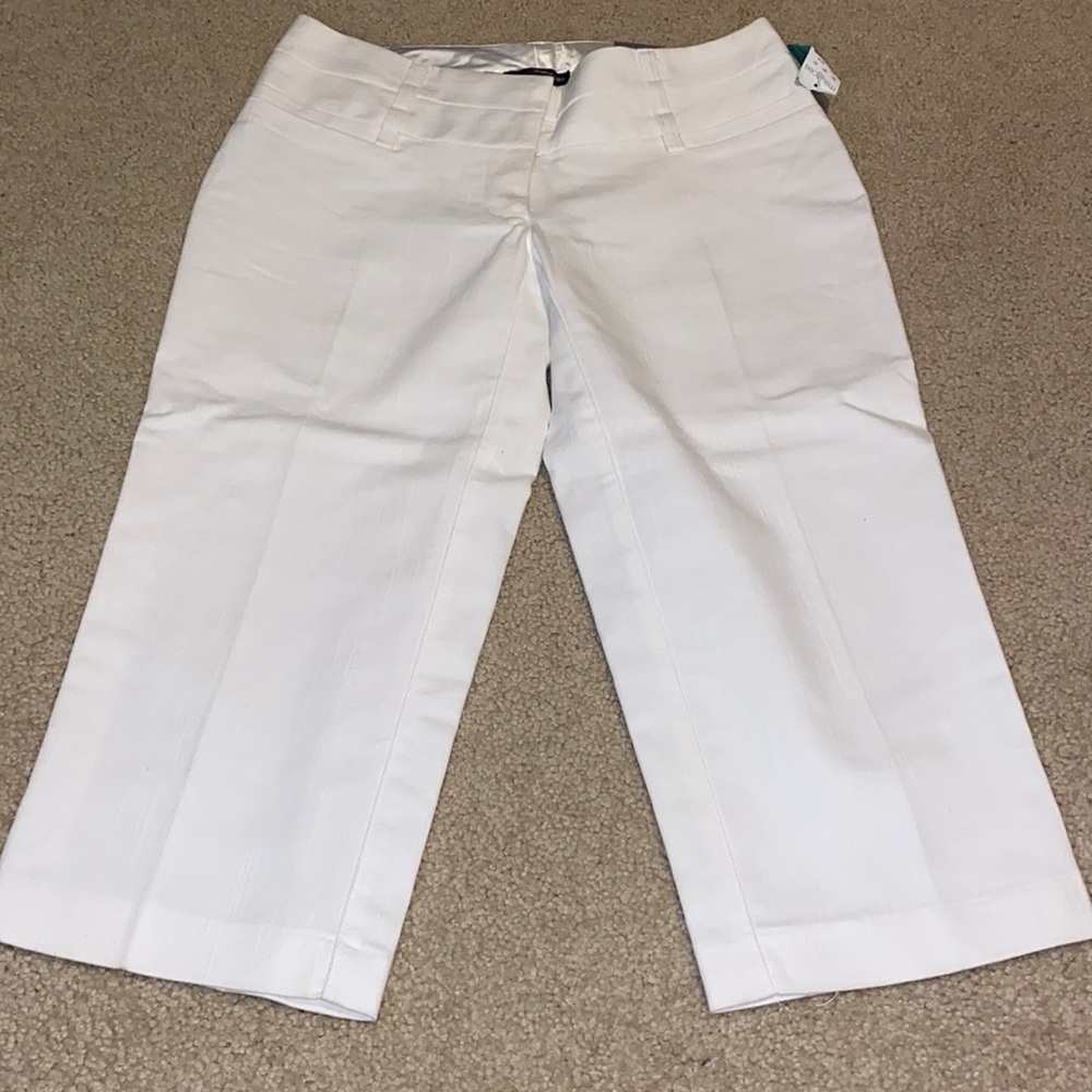 Capri White Maurices Pants